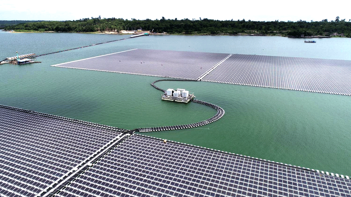 Sirindhorn Dam Floating Hybrid Project in Thailand - News detail